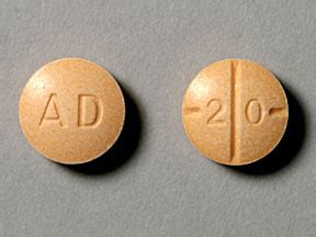 explaining that patients who take 20 mg twice a day, for example, might have to . . Adderall 20 mg orange